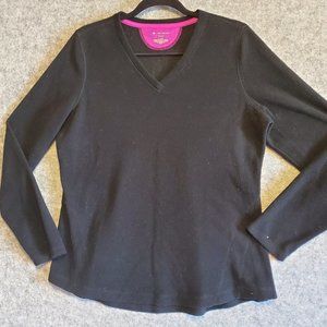 Tek Gear Large Black Athletic Workout Fleece